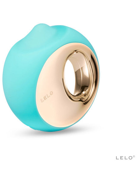 Lelo Ora 3 Luxurious Massager Vibrator Stimulator Ultra Smooth Rotating Node - Midnight Blue - Club X